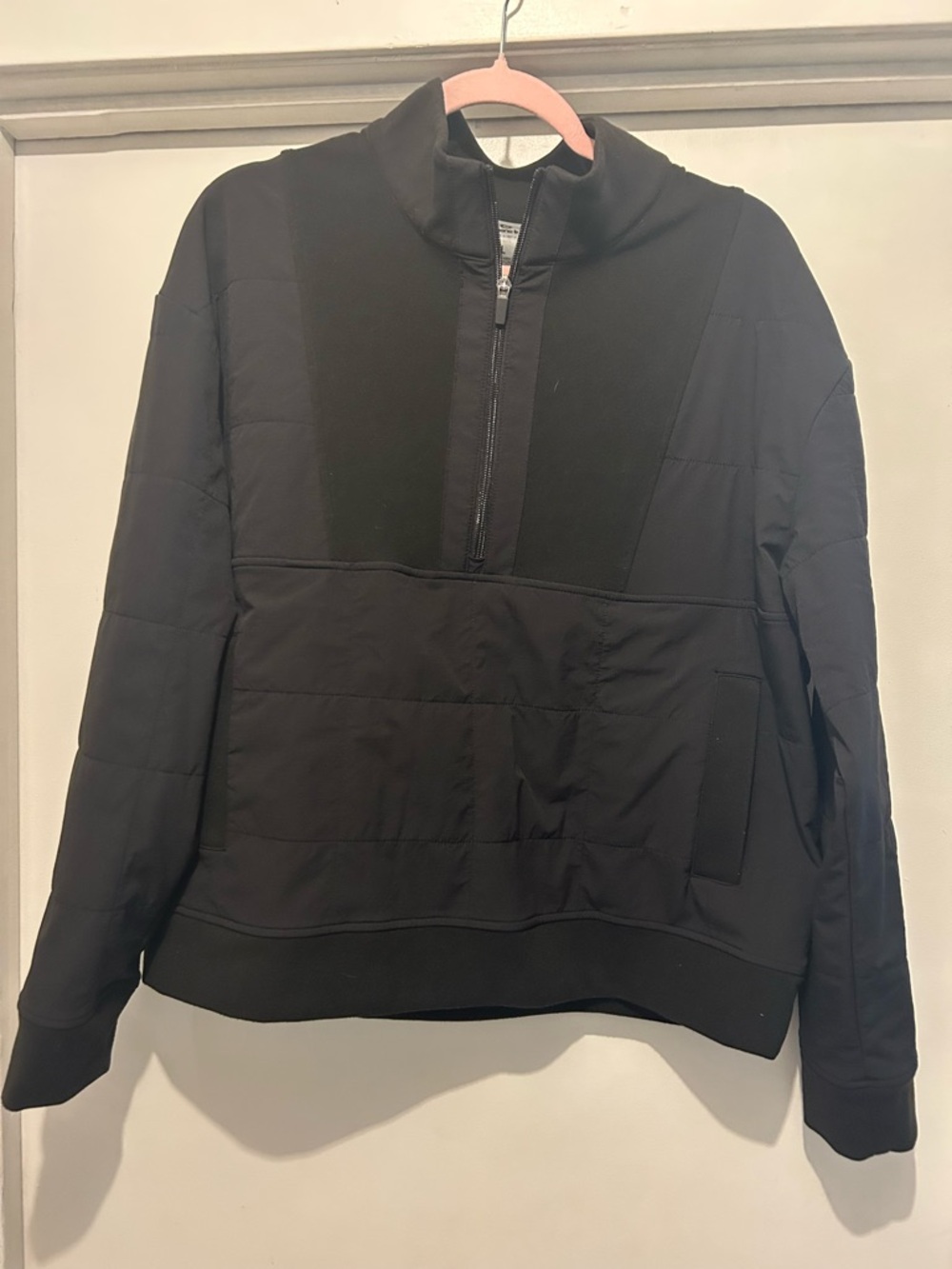 Mono B Black Zip-Front Active Jacket